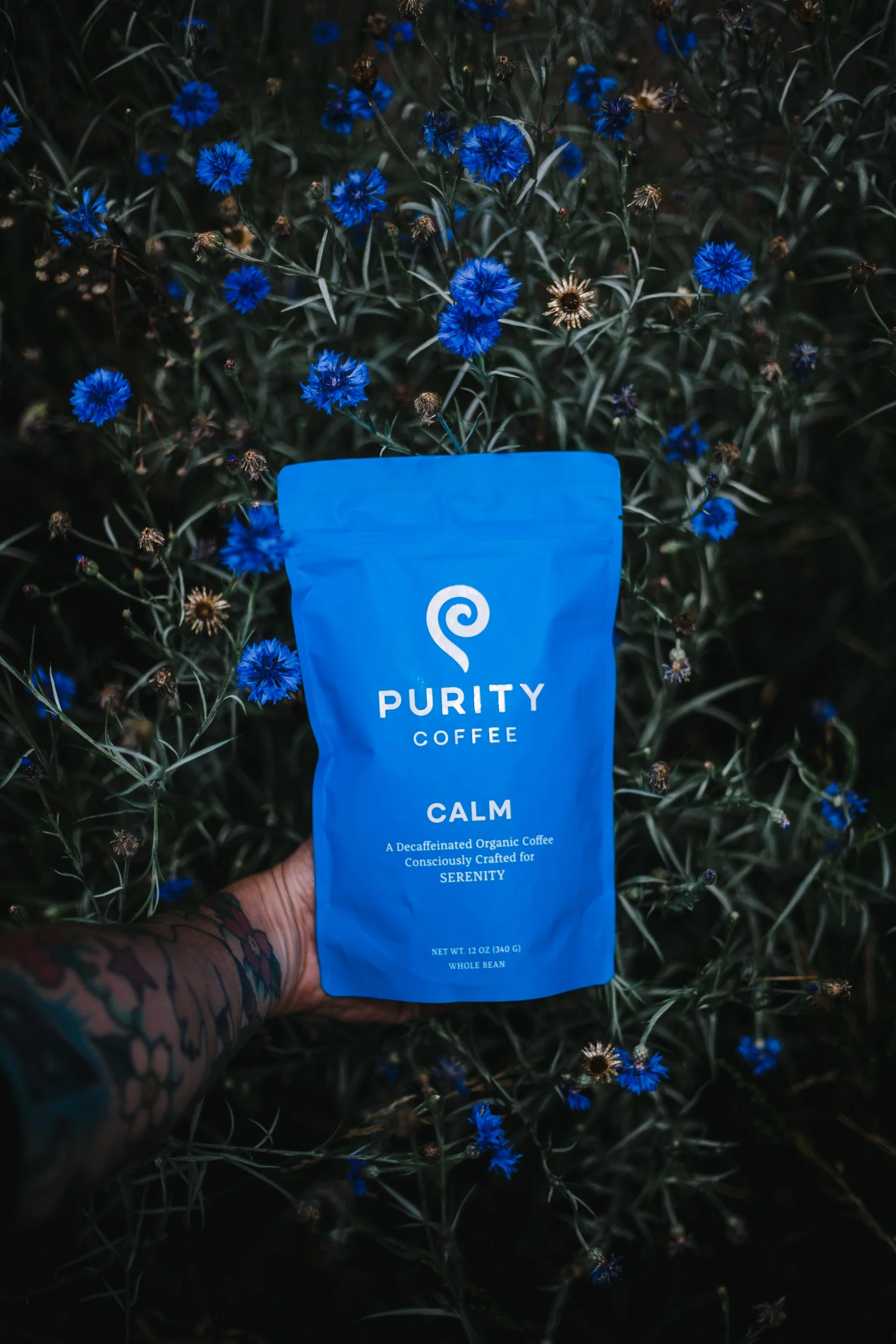 Purity Coffee Calm coffee bag