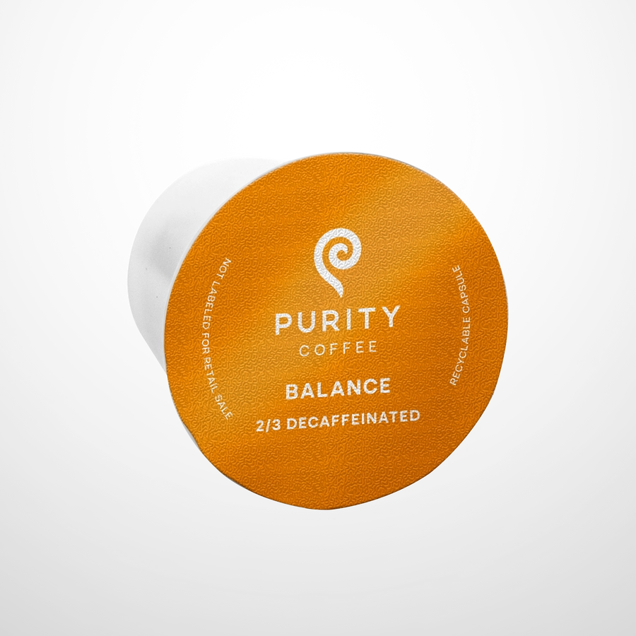 BALANCE decaf single-serve coffee pod